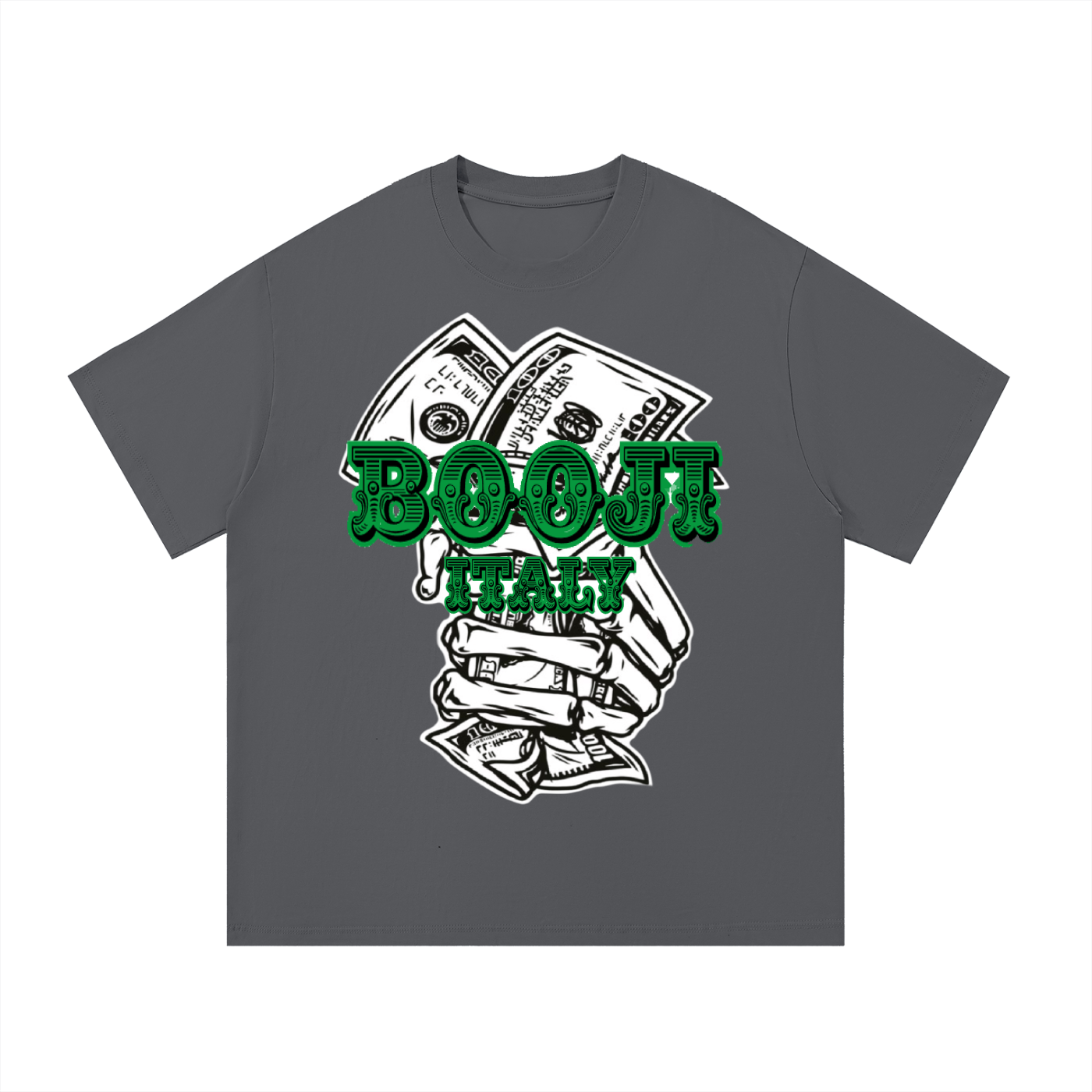 BOOJI ITALY "SUPER POSITION" THICK COTTON T-SHIRT