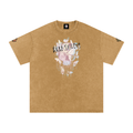 BOOJI ITALY DXXD IN LOVE BUTTERFLIES SNOW WASHED T-SHIRT