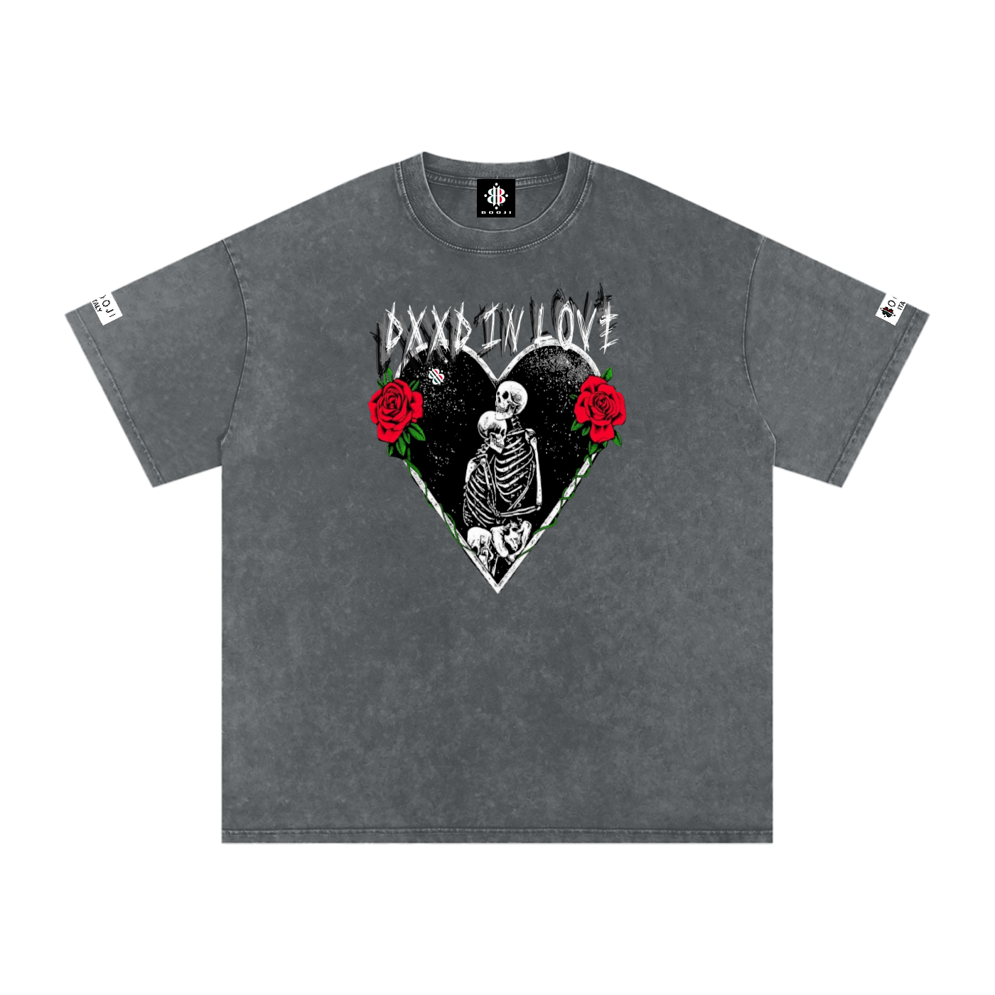 BOOJI ITALY DXXD IN LOVE SNOW WASHED T-SHIRT