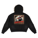 BOOJI ITALY B'S BE TRIPPIN DETACHABLE FUR HOOD WINTER JACKET