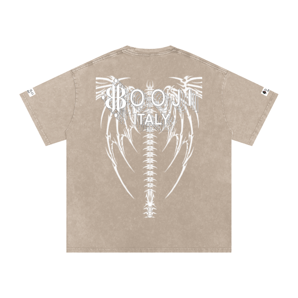 BOOJI ITALY "DXXD IN LOVE" SNOW WASHED T-SHIRT