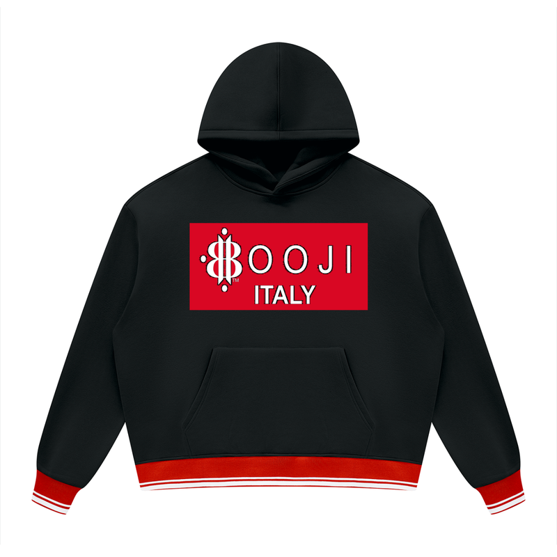 BOOJI ITALY BALLZI E1 COLLECTION COLOR BLOCK FLEECE HOODIE