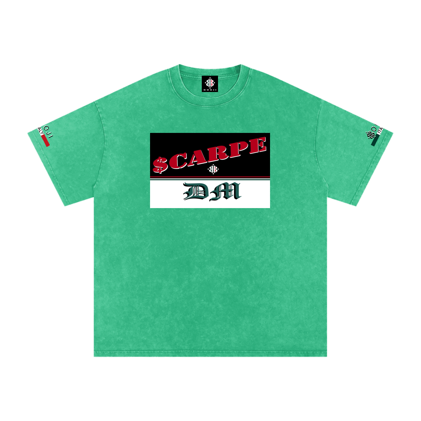 BOOJI ITALY SCARPE DM COLLECTION SNOW WASHED T-SHIRT