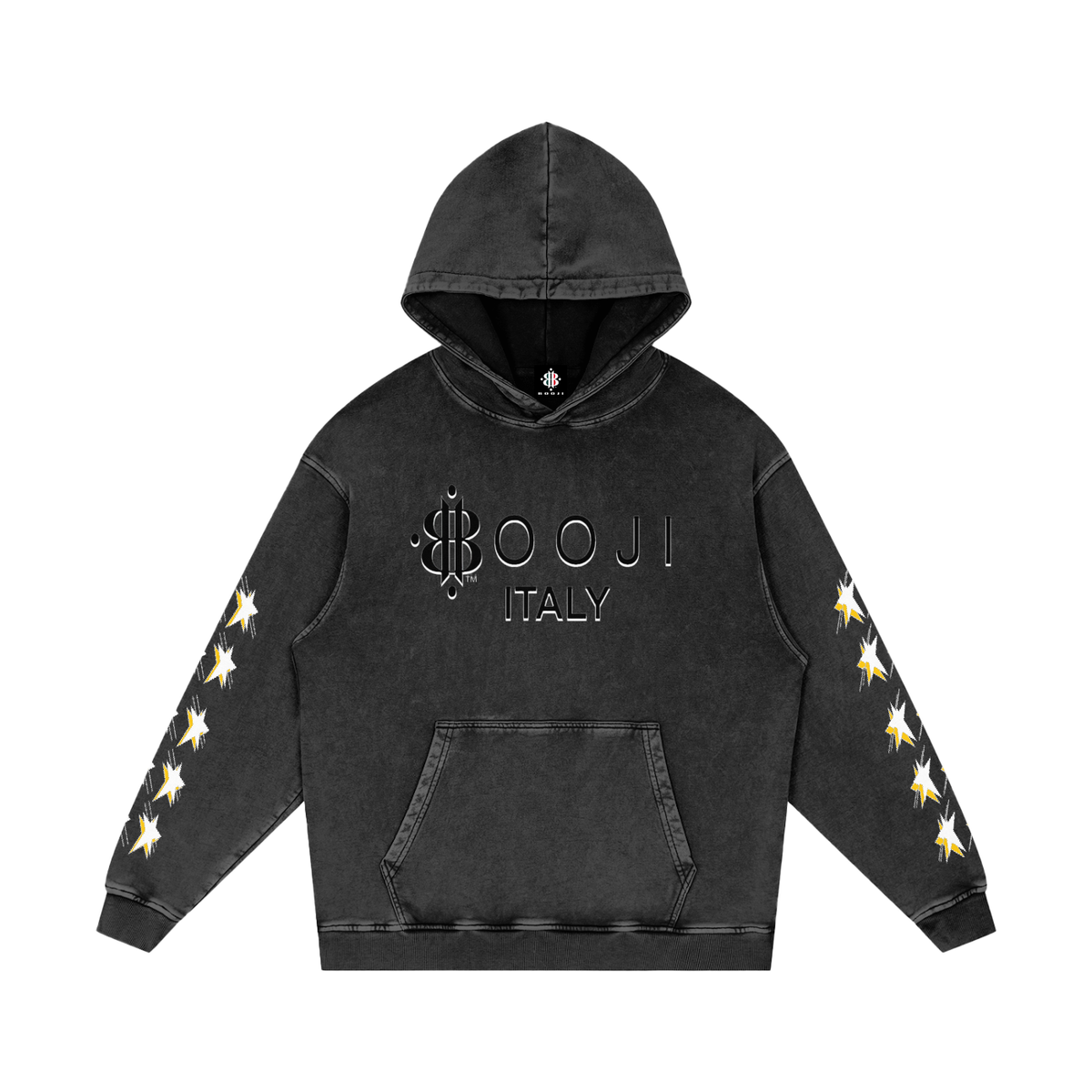 BOOJI ITALY ETA PRIMO COLLECTIONSNOW  WASHED HOODIE