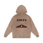 BOOJI ITALY ESCI'S COLLECTION  SNOW WASHED HOODIE