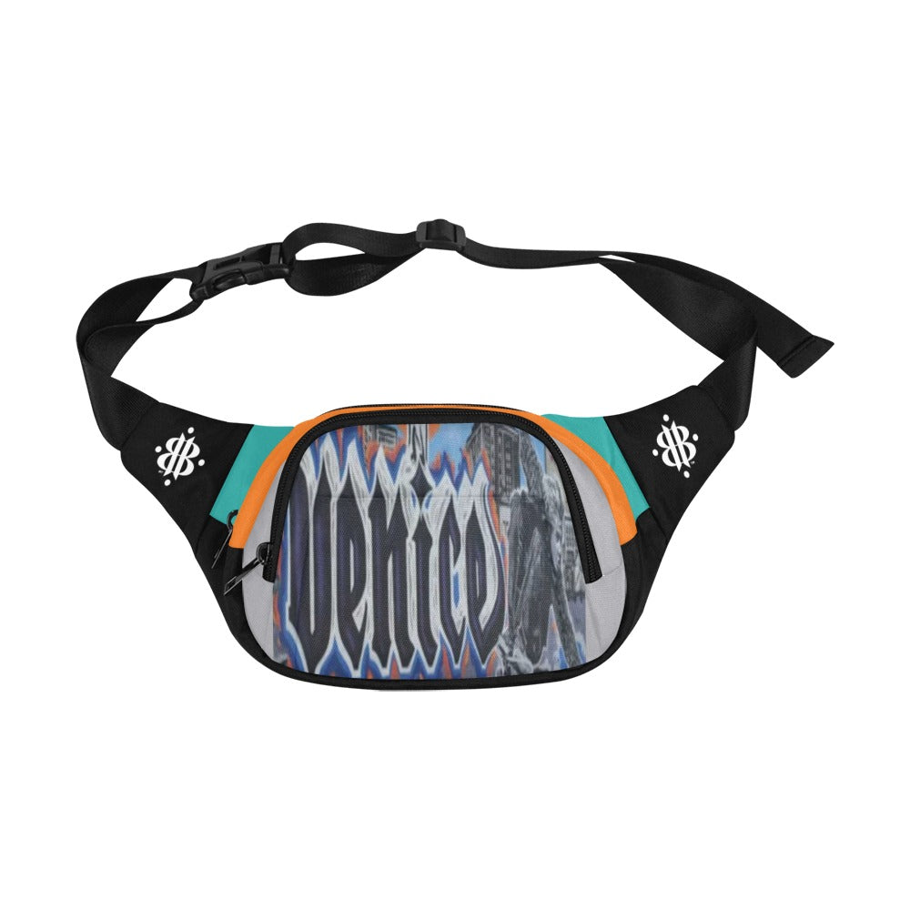 BOOJI ITALY SK8R'S COLLECTION VENICE WALL CANVAS WAIST BAG