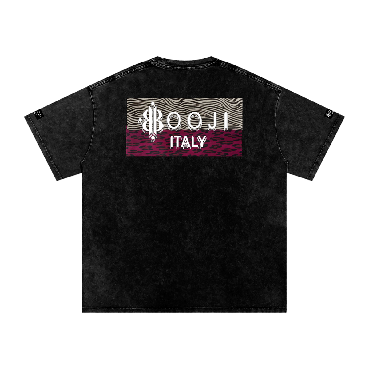 BOOJI ITALY WILD INFLUENCE COLLECTION SNOW WASHED T-SHIRT