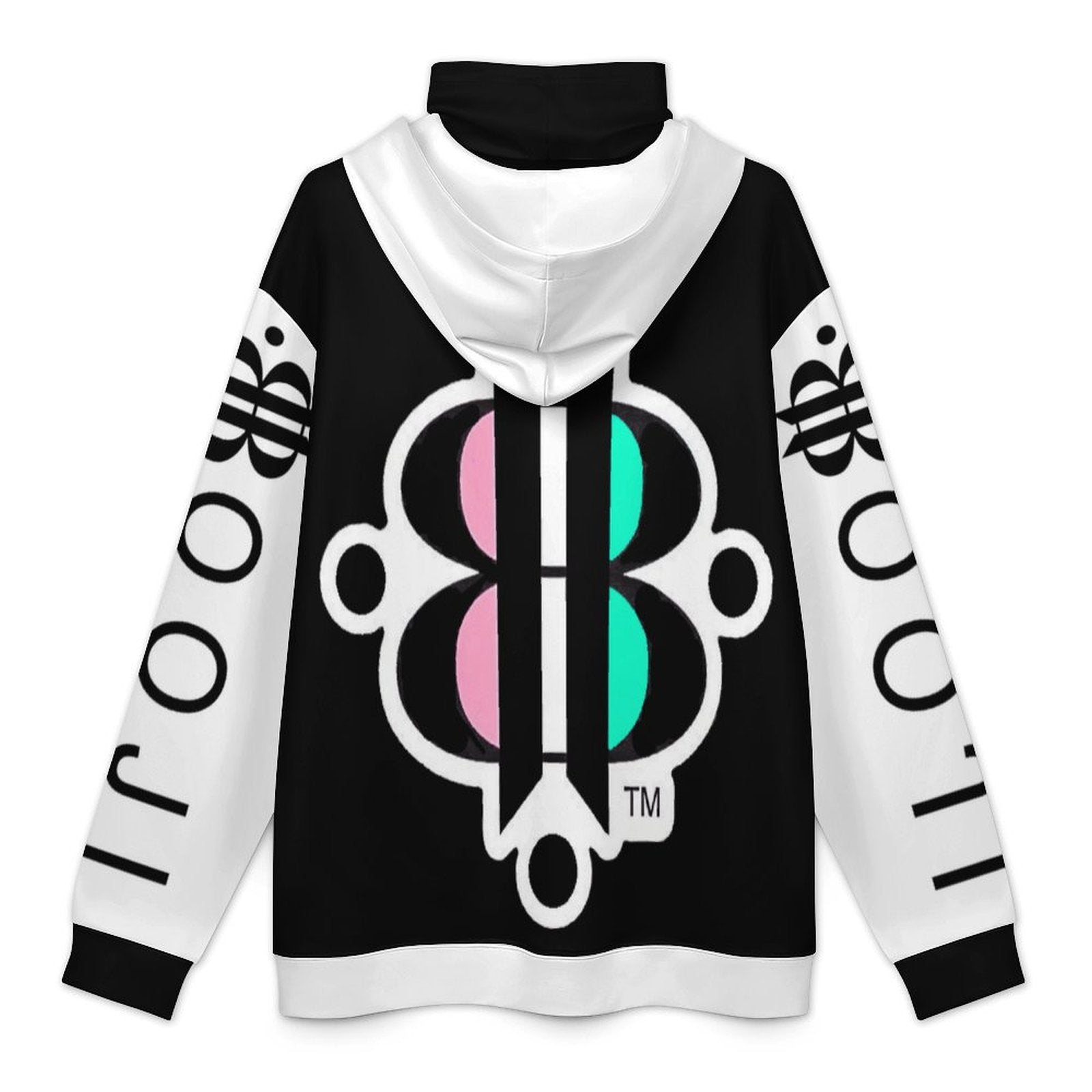 BOOJI INVERTS COLLECTION Men's Hoodie with Mask