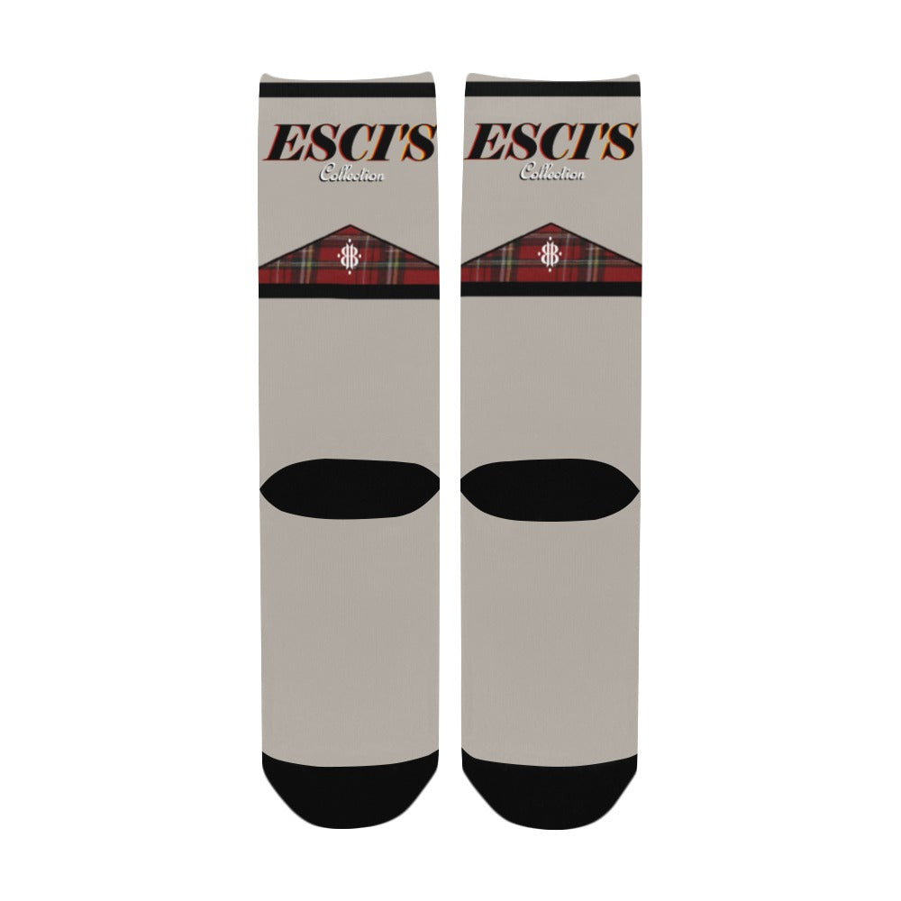 BOOJI ITALY ESCI'S COLLECTION WOMENS LAMB CREW SOCKS Women's Custom Socks