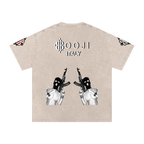 BOOJI ITALY BITE THA BULLET SNOW WASHED T-SHIRT