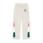BOOJI ITALY 4 EVER $ LOGO MEN'S REFLECTION STRIPED SWEATPANTS