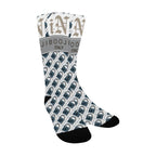 BOOJI ITALY LOCK IN COLLECTION IN BOOJI BEIGE MEN'S WHITE TUBE SOCKS