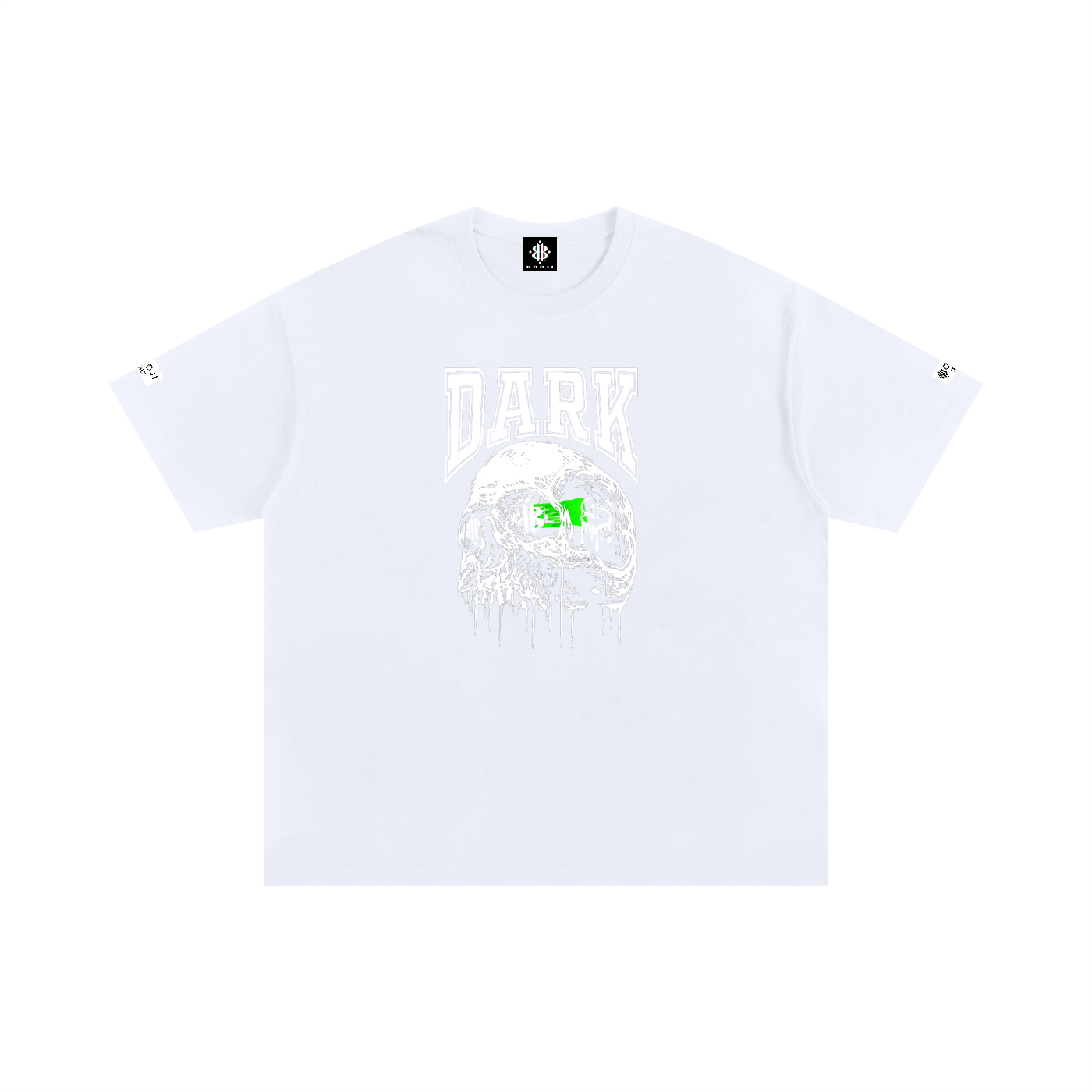 BOOJI ITALY DARK MONEY MINDED COTTON T-SHIRT