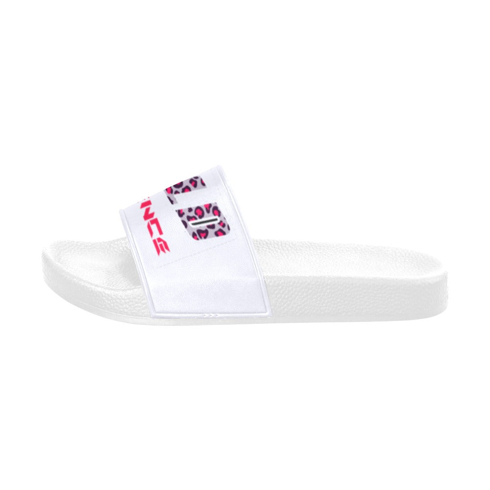 BOOJI ITALY WILD INFLUENCE COLLECTION IN WHITE WOMEN'S WHITE SOLE SLIDES