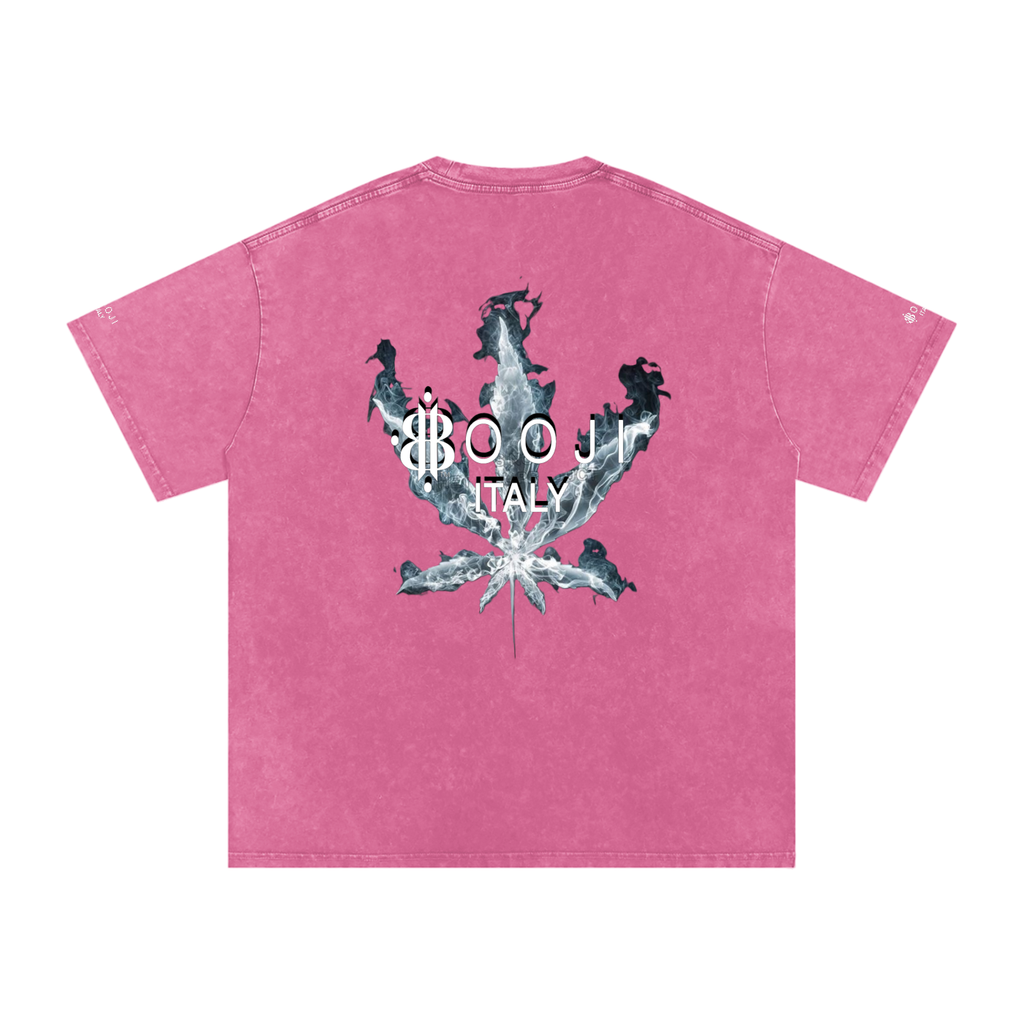 BOOJI ITALY SMOKES COLLECTION SNOW WASHED T-SHIRT