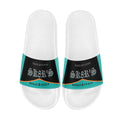 BOOJI ITALY SK8R'S COLLECTION MEN'S WHITE SOLE SLIDES