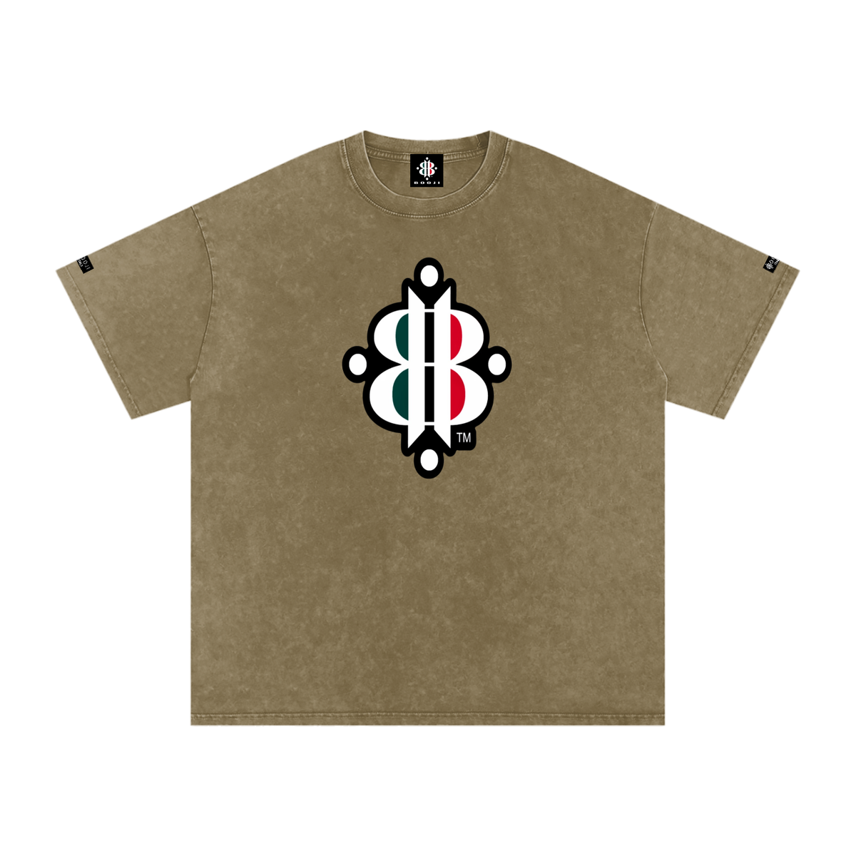 BOOJI ITALY FLY DENIM MFR. COLLECTION SNOW WASHED T-SHIRT