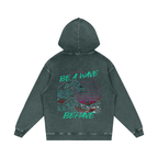 BOOJI ITALY BE A WAVE BEHAVE SNOW WASHED HOODIE