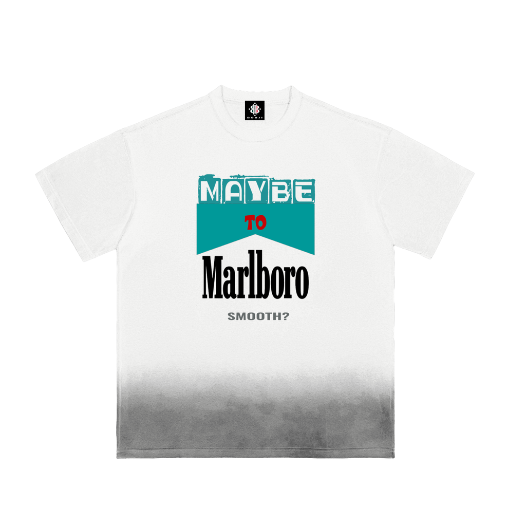 BOOJI ITALY MAYBE TO MARLBORO SMOOTH SUNFADED T-SHIRT