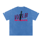 BOOJI ITALY WILD INFLUENCE KNIFED SNOW WASHED T-SHIRT