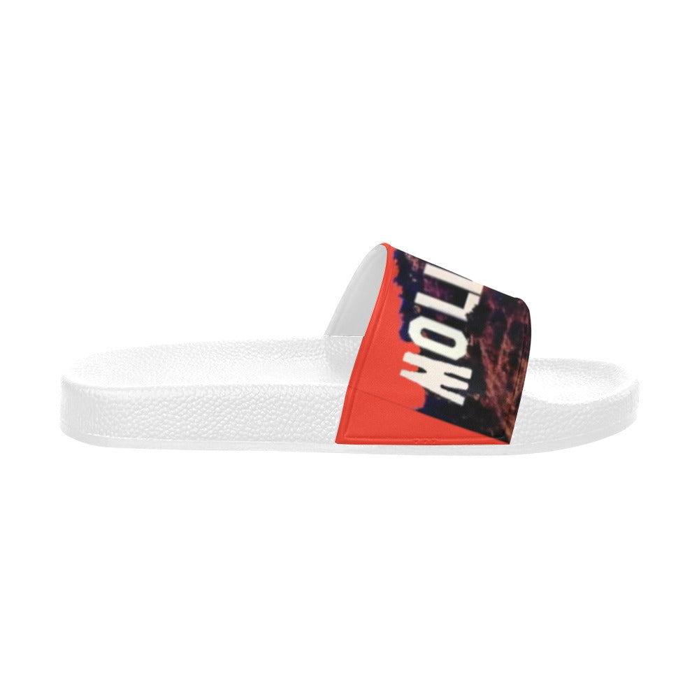 BOOJI ITALY MOLLYHOOD COLLECTION WOMEN'S WHITE SOLE SLIDES