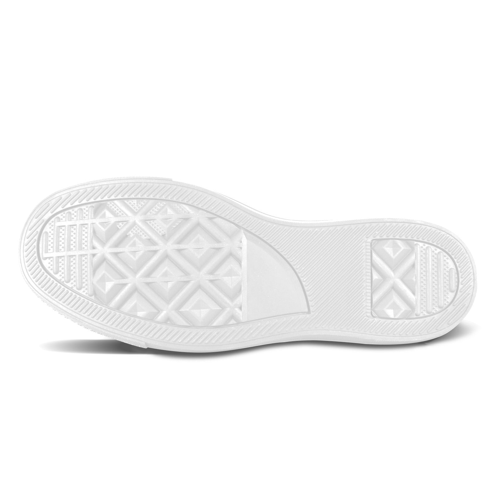 BOOJI ITALY 4 EVER $ LOGO PATTERN MEN'S WHITE CANVAS SHOES