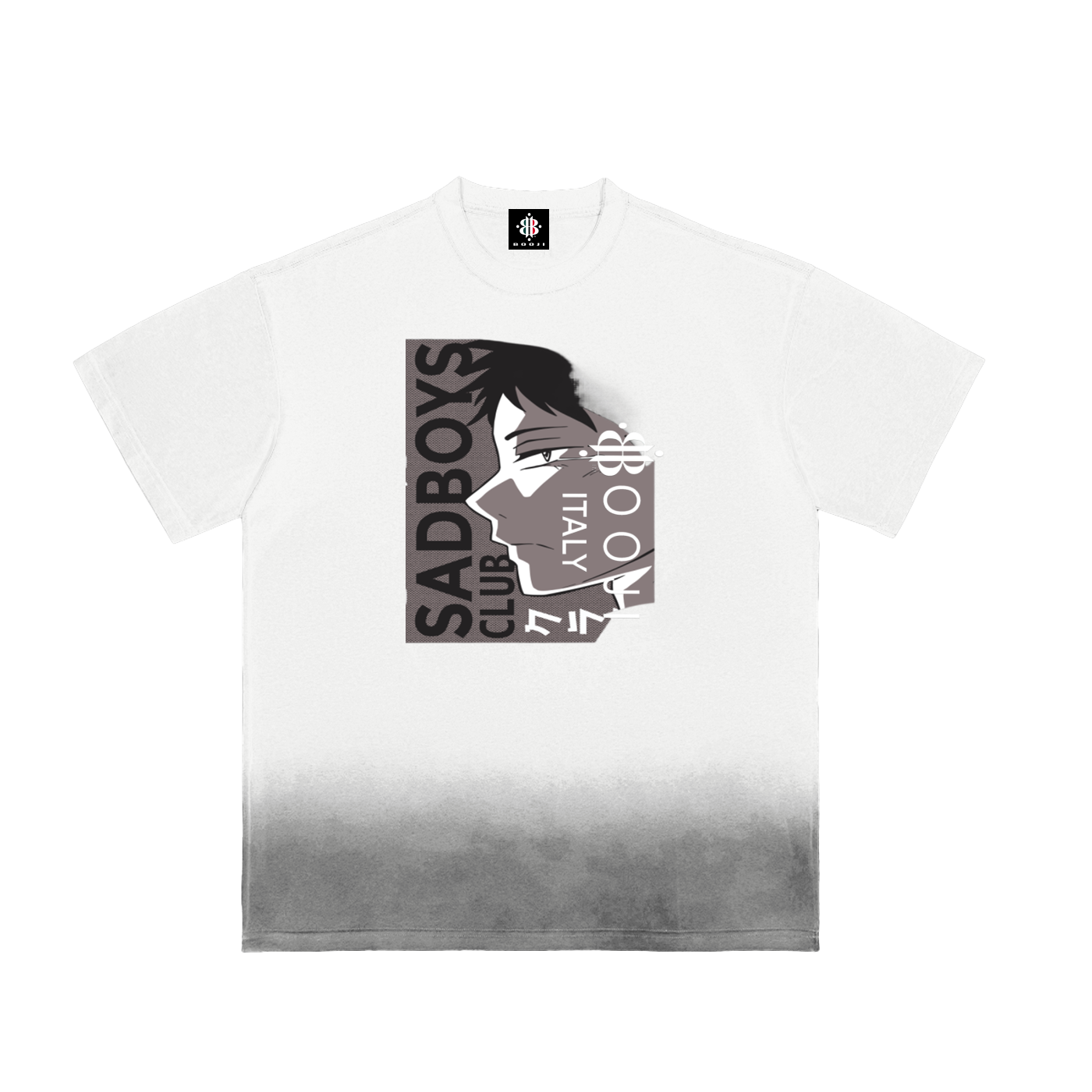 BOOJI ITALY SAD BOYS CLUB SUNFADED T-SHIRT