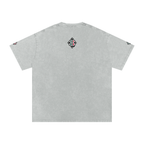BOOJI ITALY 7 STARS 4 EVER $ LOGO SNOW WASHED T-SHIRT