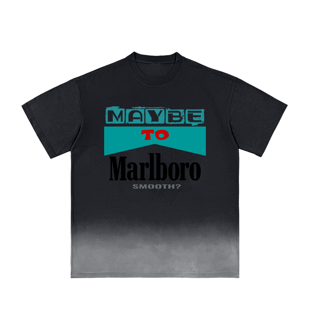 BOOJI ITALY "MAYBE TO MARLBORO, SMOOTH?" SUNFADED T-SHIRT