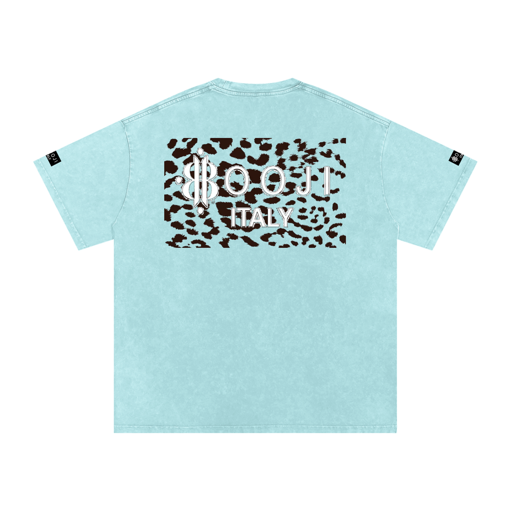 BOOJI ITALY "SAVAGE HEROES" SNOW WASHED T-SHIRT