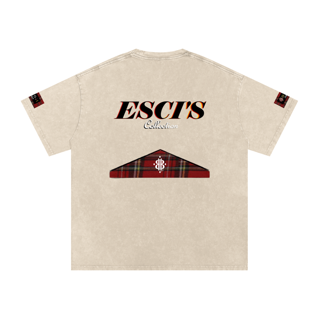BOOJI ITALY ESCI'S COLLECTION SNOW WASHED T-SHIRT