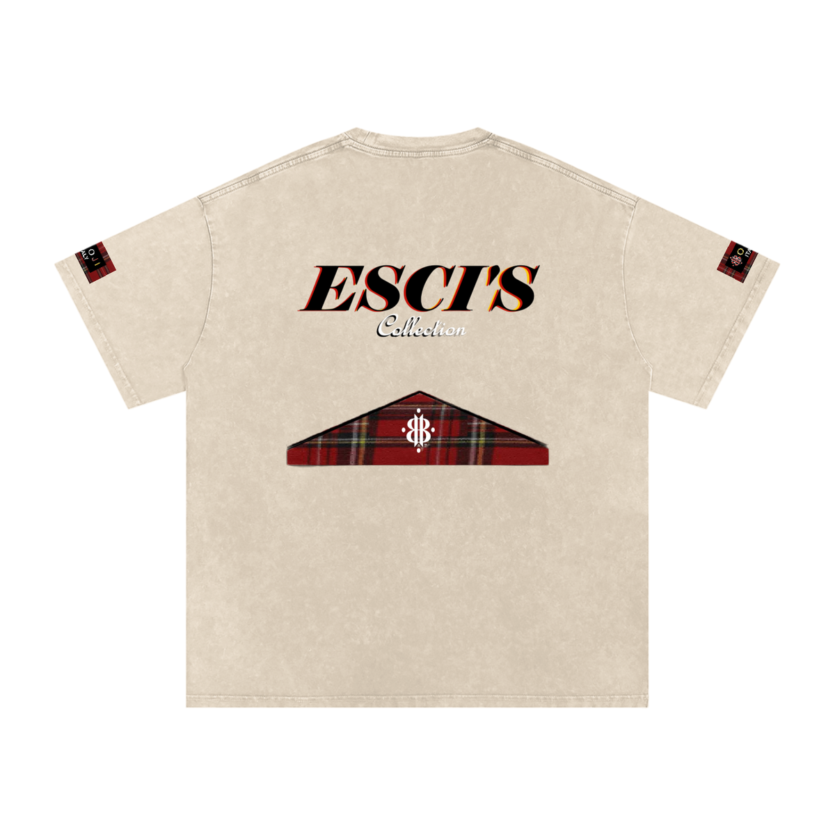 BOOJI ITALY ESCI'S COLLECTION SNOW WASHED T-SHIRT