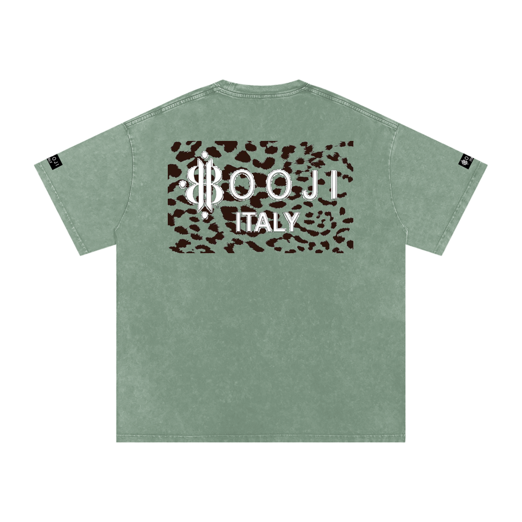 BOOJI ITALY "SAVAGE HEROES" SNOW WASHED T-SHIRT