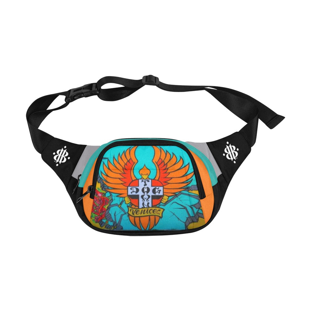 BOOJI ITALY SK8R'S COLLECTION WALL ART CANVAS WAIST BAG