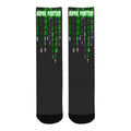 BOOJI ITALY SUPER POSITION COLLECTION MEN'S MATRIX TUBE SOCKS