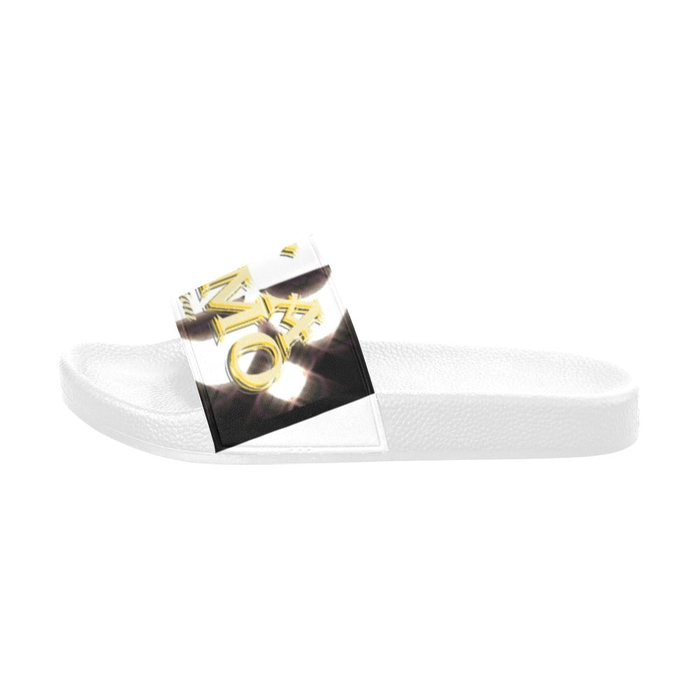 BOOJI ITALY ETA PRIMO COLLECTION WOMEN'S WHITE SOLE SLIDES