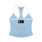 BOOJI ITALY 4 EVER $ LOGO WOMEN'S COLOR BLOCK YOGA TANK TOP