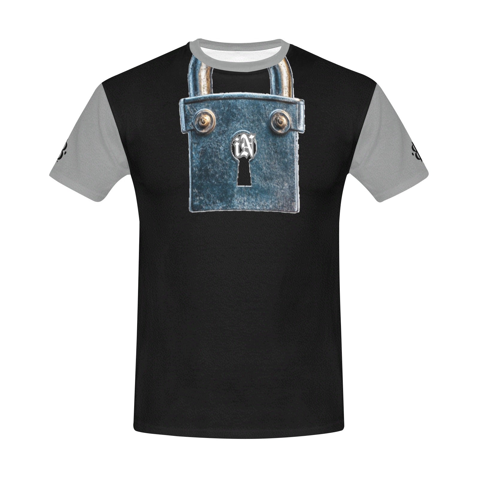 BOOJI ITALY LOCK IN HEADLOCK MENS RAGLAN STYLE T-SHIRT