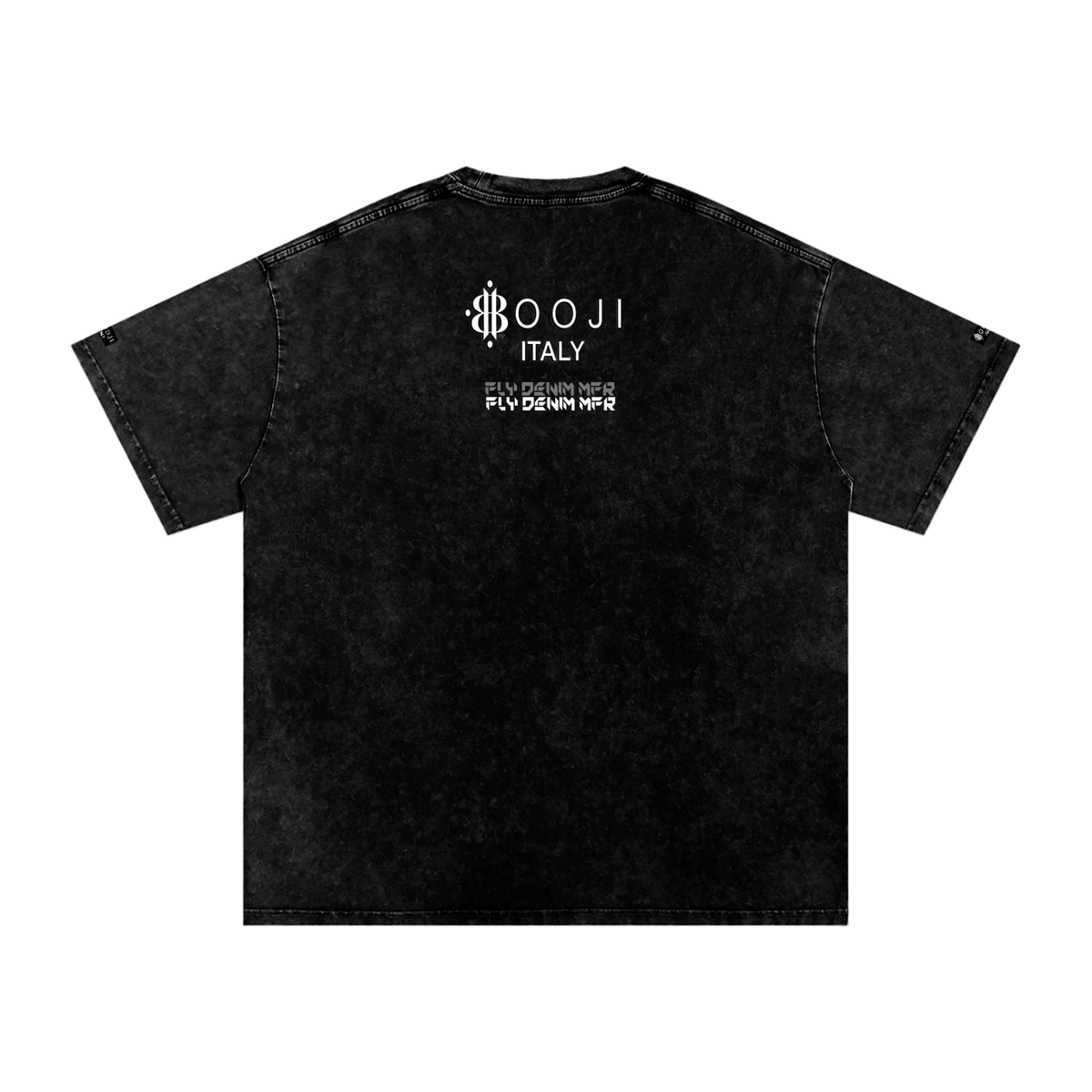 BOOJI ITALY FLY DENIM MFR. COLLECTION SNOW WASHED T-SHIRT