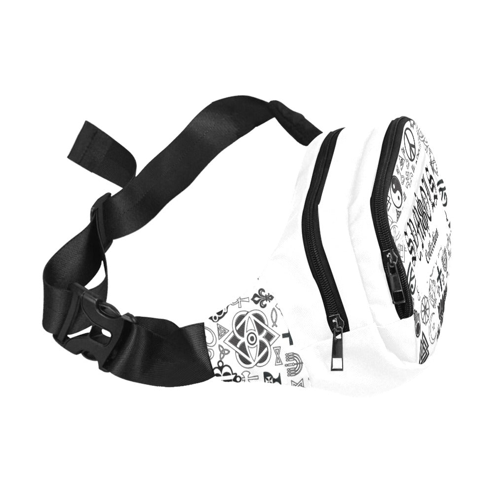 BOOJI ITALY SYMBOLS COLLECTION WHITE WAIST BAG