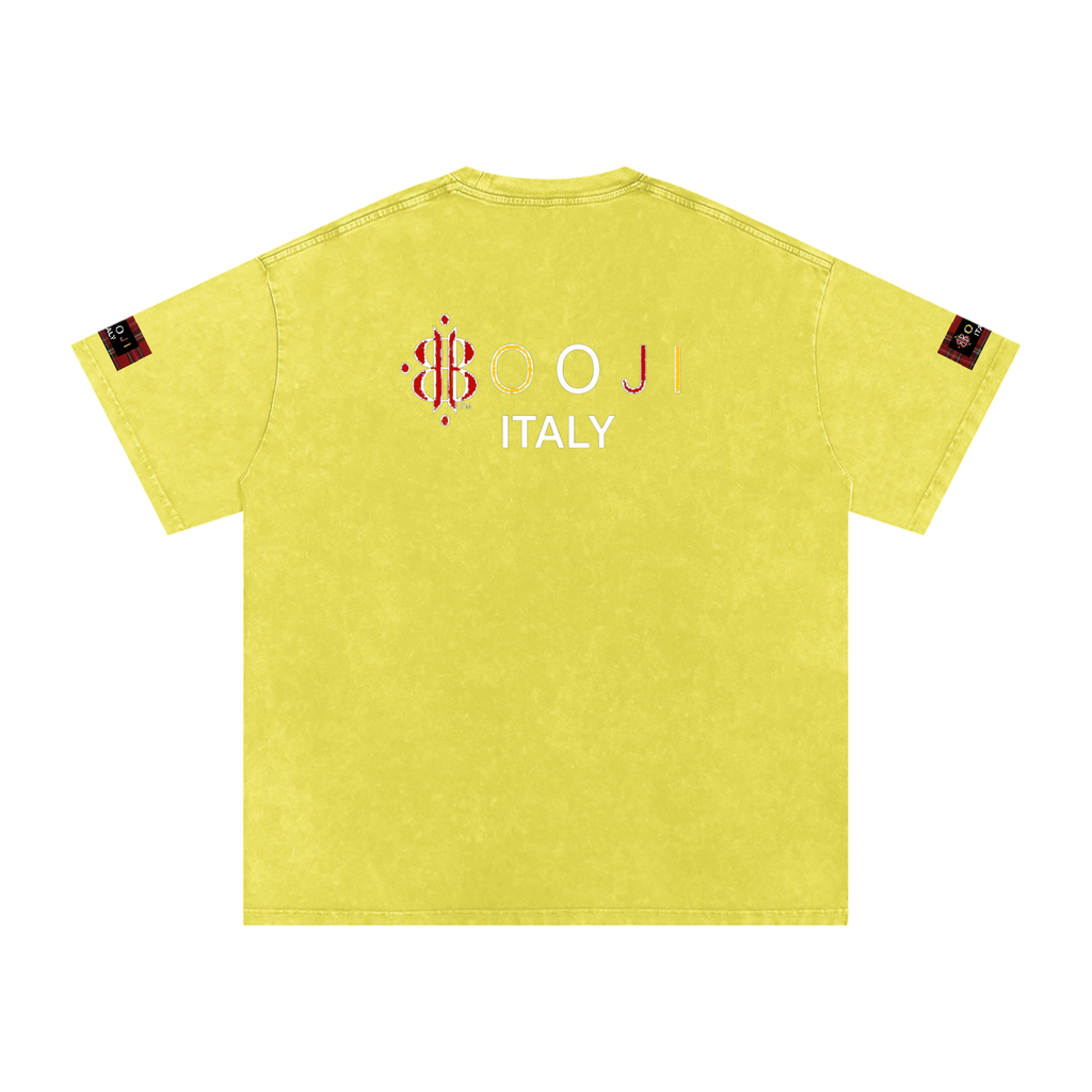BOOJI ITALY ESCI'S COLLECTION SNOW WASHED T-SHIRT