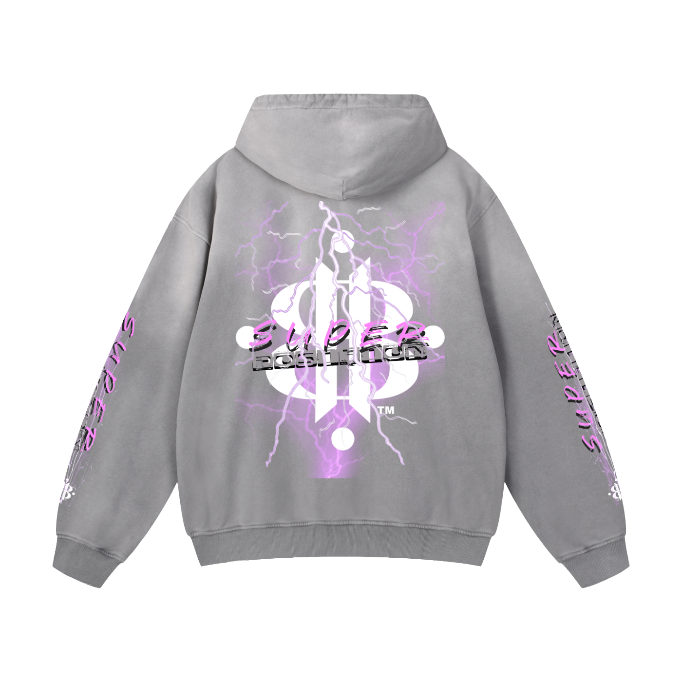 BOOJI ITALY "SUPER POSITION" HEAVY SUNFADED HOODIE