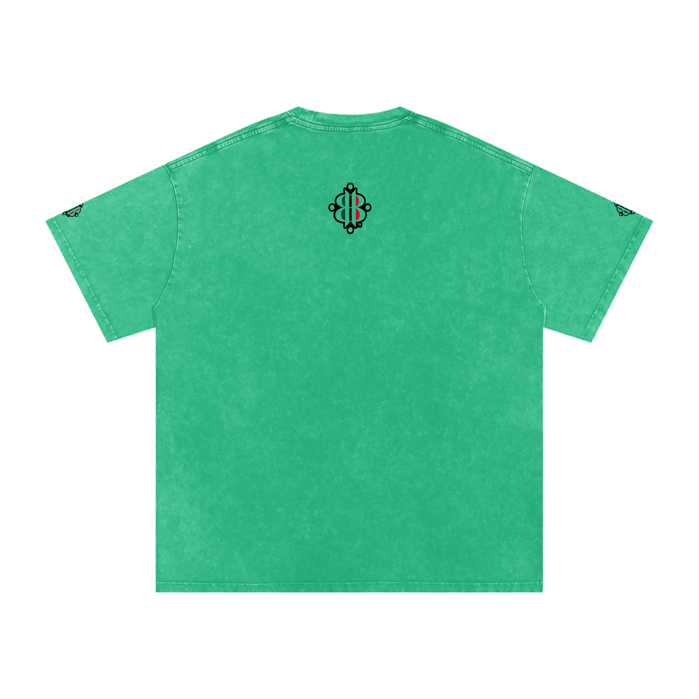 BOOJI ITALY 7 STARS 4 EVER $ LOGO SNOW WASHED T-SHIRT