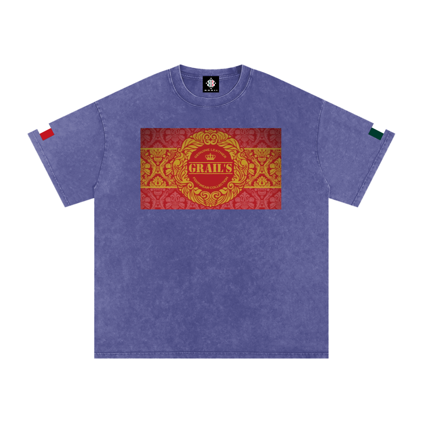BOOJI ITALY GRAIL'S COLLECTION SNOW WASHED T-SHIRT