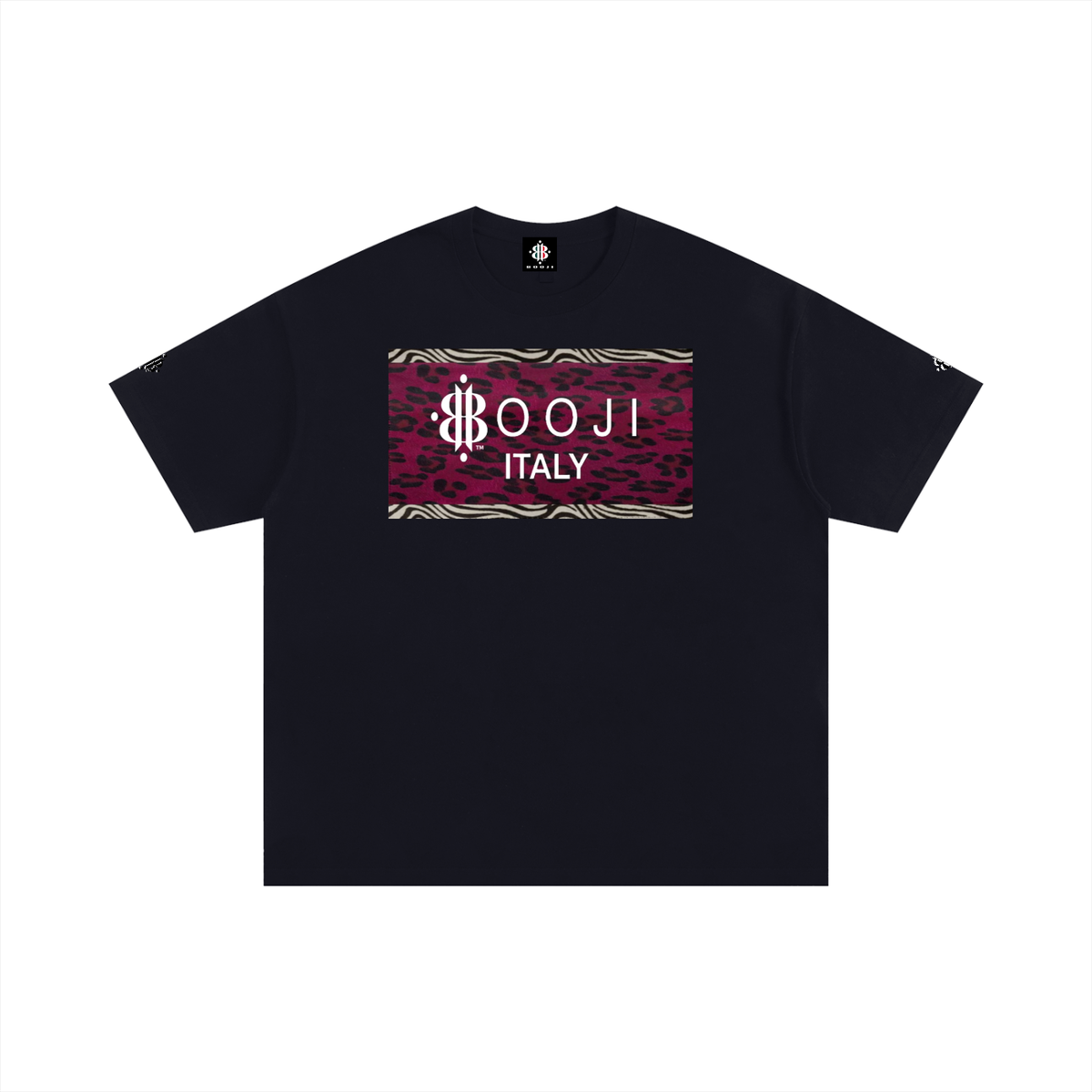 BOOJI ITALY WILD INFLUENCE COLLECTION LOGO COTTON T-SHIRT