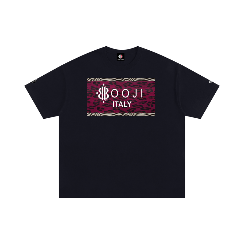 BOOJI ITALY WILD INFLUENCE COLLECTION LOGO COTTON T-SHIRT