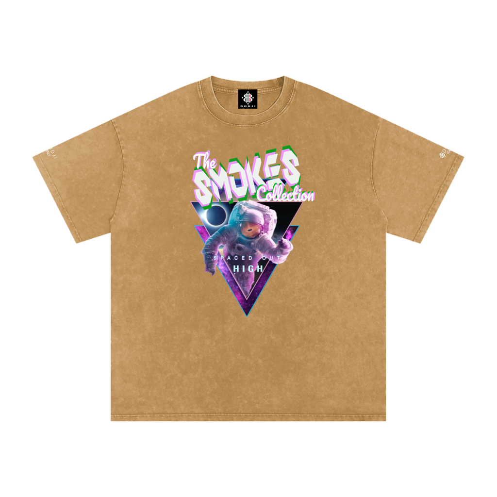 BOOJI ITALY SMOKES COLLECTION SNOW WASHED T-SHIRT