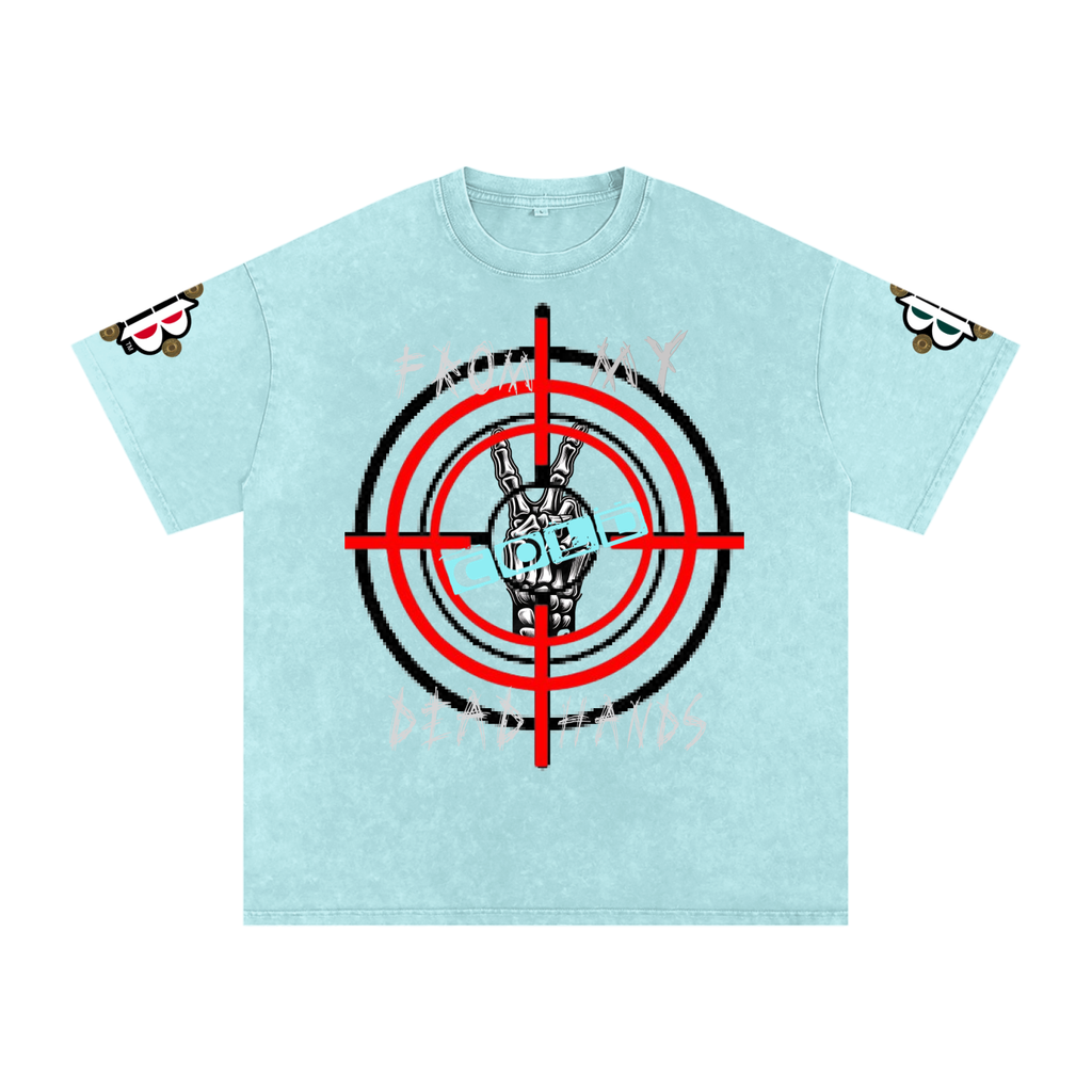 BOOJI ITALY "CLICK BANG COLLECTION" SNOW WASHED T-SHIRT