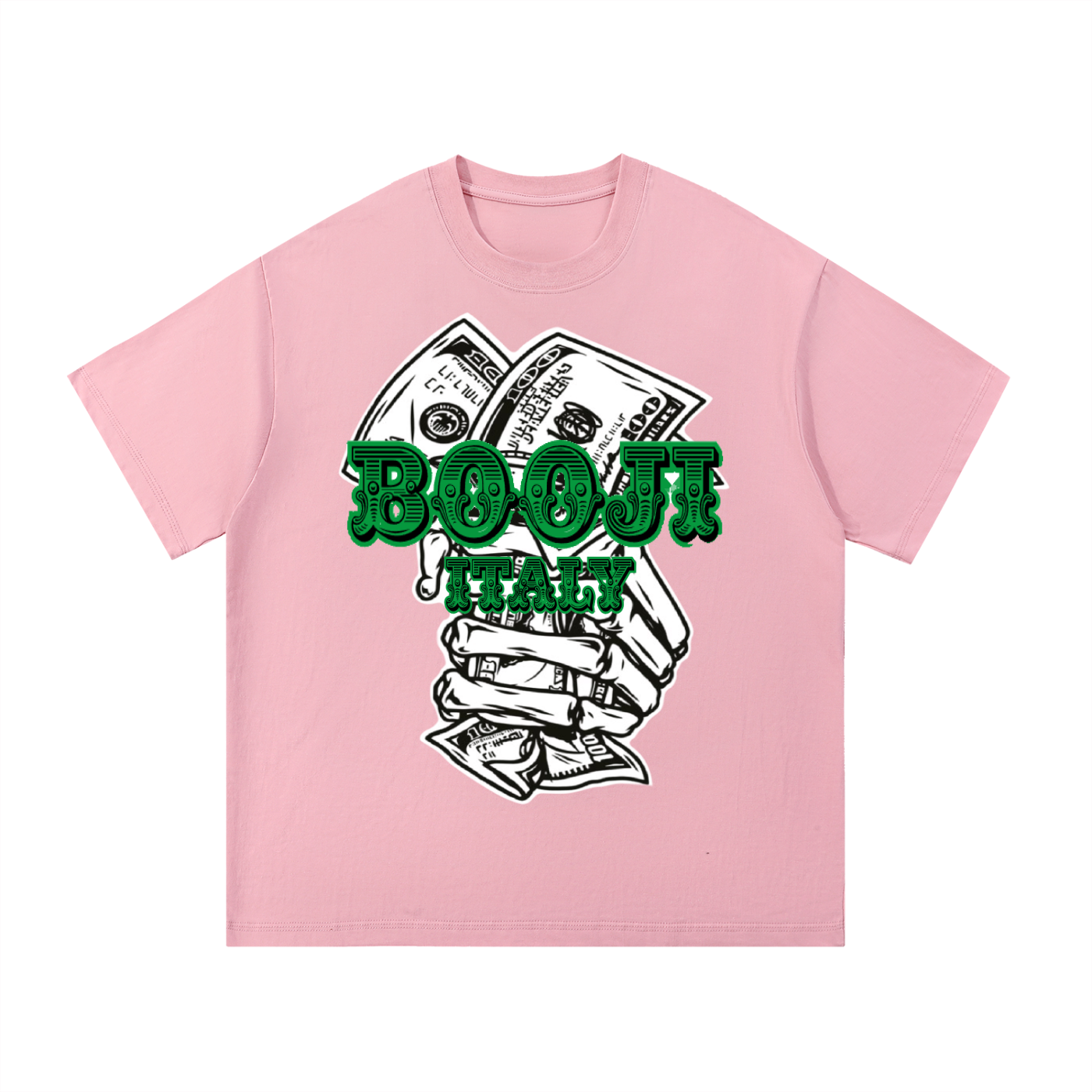 BOOJI ITALY "SUPER POSITION" THICK COTTON T-SHIRT