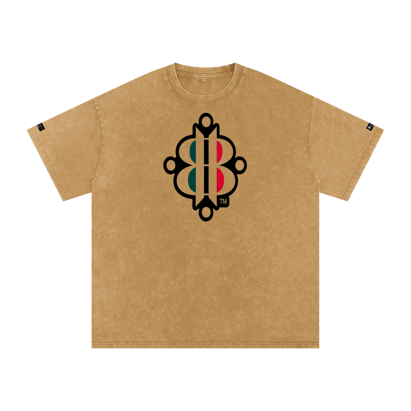 BOOJI ITALY "FLY DENIM MFR." SNOW WASHED T-SHIRT